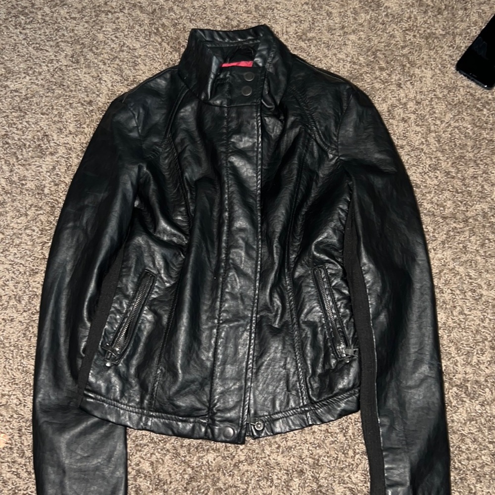 Leather jacket